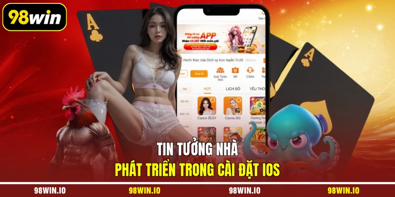 Tin tưởng nhà phát triển trong cài đặt iOS