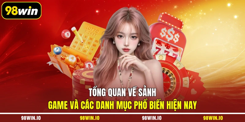 Tổng quan về sảnh game và các danh mục phổ biến hiện nay